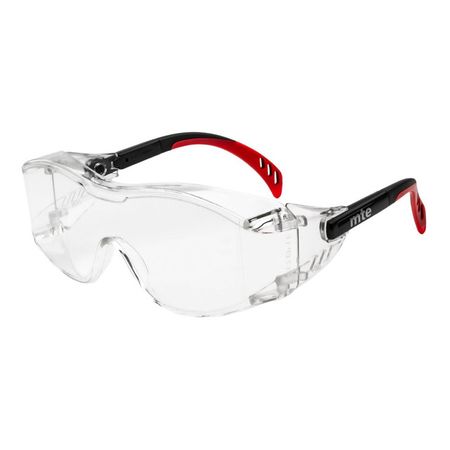 очки защитные MTE PRACTIC открытые прозрачные светодиодные линзы qingying 13 мм