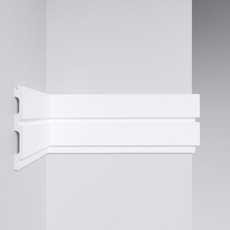 панель DECOMASTER 2900х12х122мм белый матовый, арт.D319-115 скоба крепежная sc 8 12мм белый 25шт