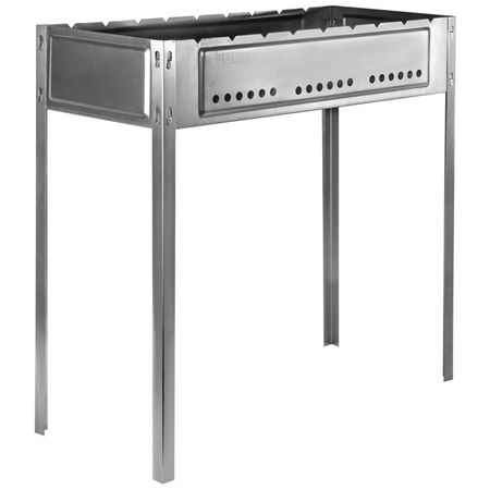 мангал разборный PALISAD 70x30x70см сталь 0,7мм с ребрами жесткости мангал разборный 40х25см 0 5 мм в комплекте 6 шампуров