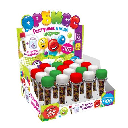 набор для экспериментов Растущие в воде шарики ные шарики из пенопласта celadon 2 10 мм