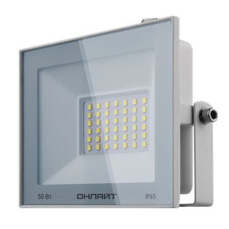 прожектор светодиодный ОНЛАЙТ 50Вт 6000K IP65 LED белый светодиодный чип got liang 10вт 20вт 30вт 50вт 220v 110v