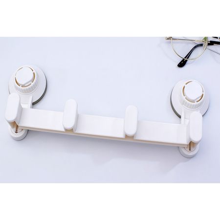 крючок четверной пластик белый поддон bama flower rotondo 25см белый