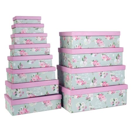 коробка упаковочная Прямоугольник 18x11,5x5,5 в асс-те