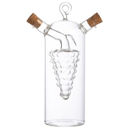 емкость для масла/уксуса MALLONY Oliva 350/50мл стекло, пробка