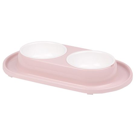 миска для кошек Лекси двойная на подставке сухие корма felix двойная вкуснятина для взрослых кошек с птицей 1 3 кг