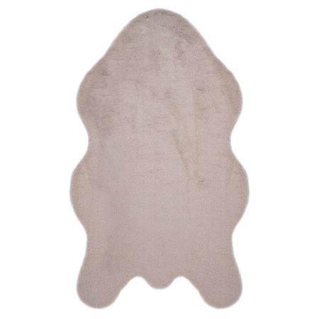 коврик меховой ШКУРА 690х1180мм горностай полиэстер