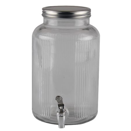 лимонадник TODELIA 5,5л с краном стекло