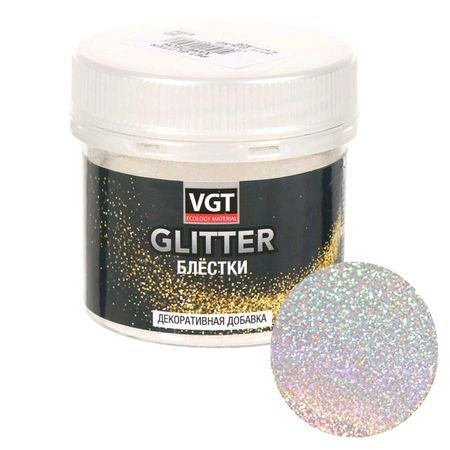 блестки сухие VGT Pet glitter для декорирования 0,05кг хамелион арт.31576 натуральные сухие ы для декорирования