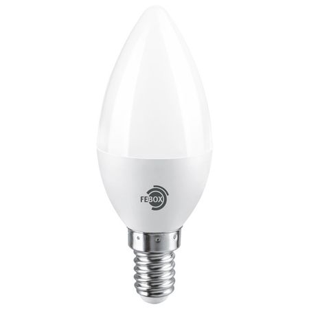 лампа светодиодная FEBOX 15Вт Е14 2700К 1400Лм 220В свеча