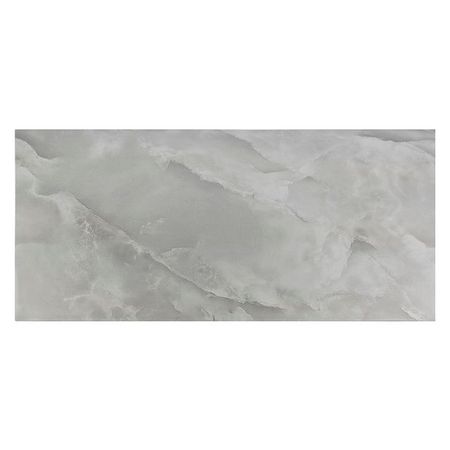 панель декоративная самоклеящаяся GRACE Мрамор Атласный Графит 600х300мм 6шт.