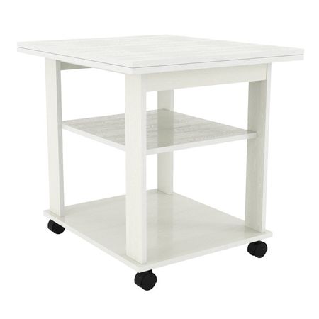 стол журнальный Консул 700х650х600мм белый ЛДСП стол журнальный консул 700х650х600мм белый лдсп