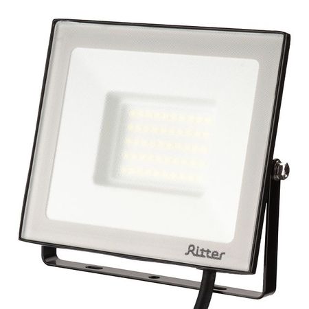 прожектор светодиодный RITTER Профи 230В 50Вт 6500К 5000Лм IP65 черный светодиодный чип got liang 10вт 20вт 30вт 50вт 220v 110v