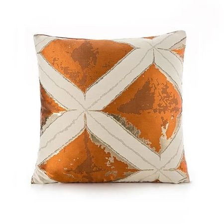 наволочка декоративная TODELIA Бронза 45х45см оранжевая, арт. HPW0102A-A