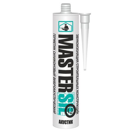 герметик силиконовый MASTERSIL виброакустический АКУСТИК 280мл белый, арт.1223 1 2 4 шт свеча зажигания cmr6a a cmr6 для cmr6a cmr7a ry4c 4194 3158 sr15c 7543 1223 9656030 кусторез для бензопилы 7543 ry4ct10