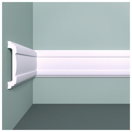 молдинг BELLO-DECO М8 80х15х2000мм полимер(xps) белый, арт. 00-00004628 угол декоративный bello deco м12у2 225х225мм полимер xps белый арт 00 00104777