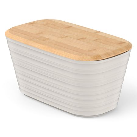хлебница AMBIENT Prime 39,5х22,5х20,5см полистирол, бамбук