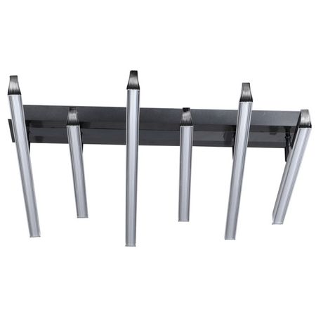 люстра потолочная светодиодная DECITY Драйв 2х24Вт+2х36Вт LED пульт металл акрил черный люстра потолочная светодиодная decity драйв 2х31вт 2х43вт 5вт led пульт акрил серый