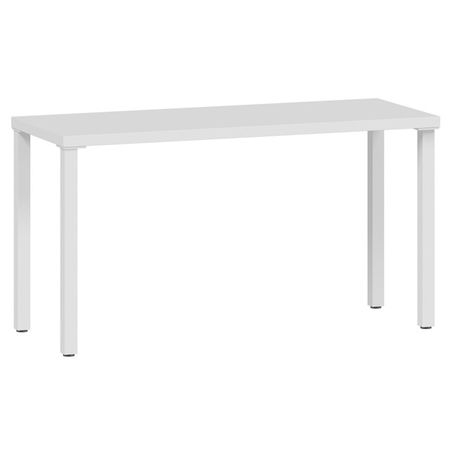 стол письменный Ингар 1/ТТ 1200x750x550мм тамбурат белый комод ингар 5 360x710x530мм лдсп белый