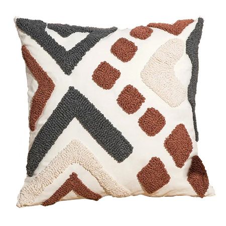 наволочка декоративная TODELIA Геометрия 45х45см белая, арт.HPW0090A-A наволочка декоративная todelia парабола 45х45см   белая арт hpw0112a a