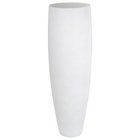 ваза Fino 40 см стекло белый