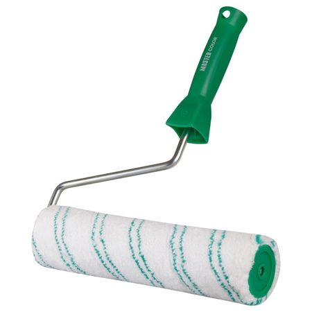 валик с ручкой Master Color микрофибра 250мм ворс 9мм отв. 8мм, арт.30-0841