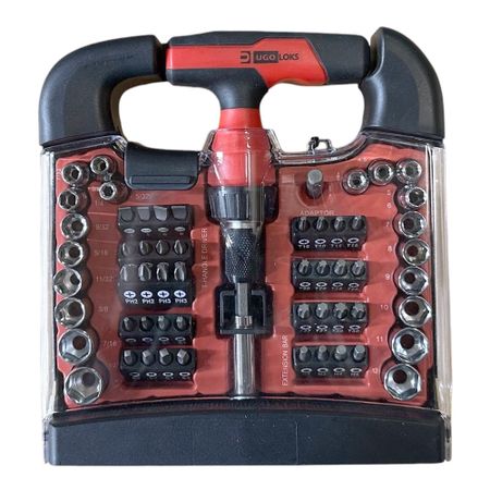 набор бит UGO LOKS 59 предметов отвёрток часовых ugo loks 11 предметов