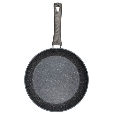 сковорода TALLER Graystone 28см антипр.покр. кован.алюм. индукция сковорода taller аспайр 28см глубокая антипр покр кован алюм индукция