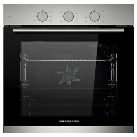 духовка электрическая Kuppersberg HF 603 BХ 80л 6 режимов черный/нерж. сталь