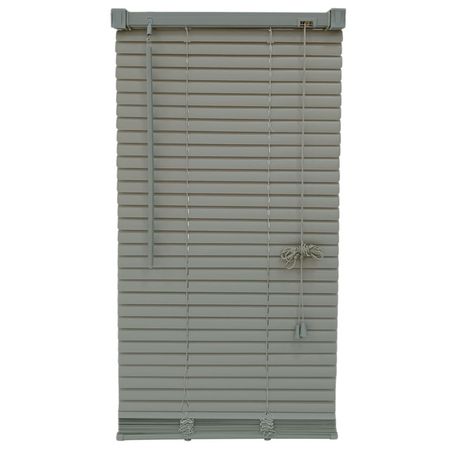 жалюзи горизонтальные UGO LOKS 40x180см серебряные 25мм, арт.A18040S жалюзи горизонтальные ugo loks пвх 80x180см серебряные 25мм арт 589175