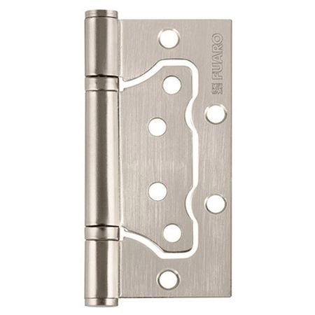 петля универсальная бабочка FUARO 100x75х2,5мм матовый никель петля универсальная arsenal 125х75х2 5мм матовый