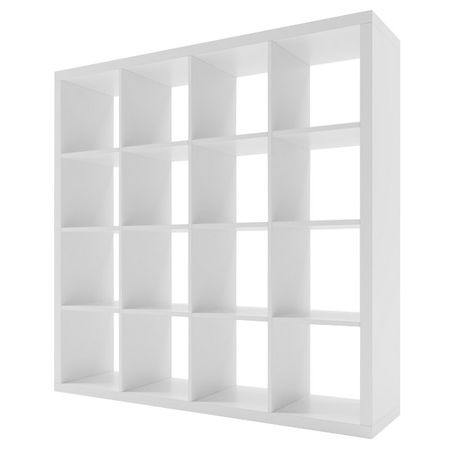 стеллаж PIANO 4x4 1444x1444x280мм белый