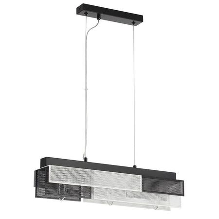 люстра подвесная LUMION Moderni Е14 3х40Вт металл черный белый люстра подвесная lumion santiago 6х60вт e27 металл