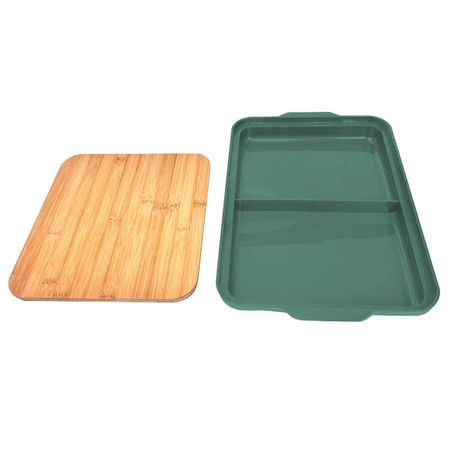 доска разделочная TODELIA 37,5х24см с контейнером бамбук, пластик доска разделочная todelia 37 5х24см с контейнером бамбук пластик