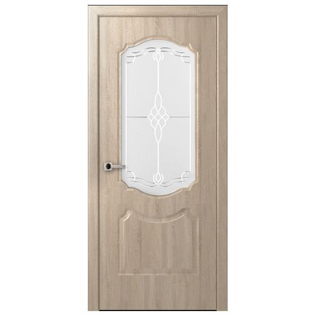 полотно дверное Перфекта ПО 2х0,8м дуб дорато ламинатин Мателюкс белый витраж рис.36 полотно дверное мирелла по 2 0 8м дуб дорато экошпон