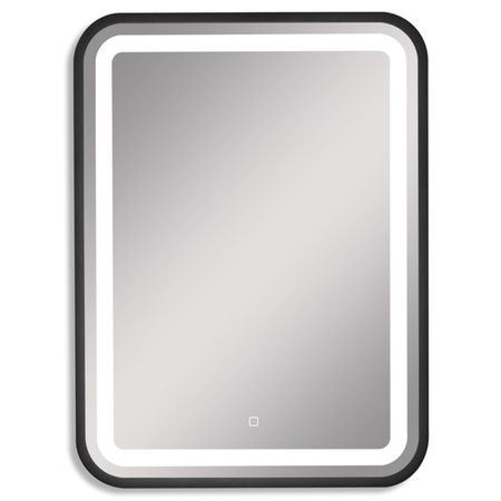 зеркало для ванной SILVER MIRRORS Мальта-лофт 60х80см LED сенсор диммер пластик черный зеркало для ванной silver mirrors мальта 80х55см сенсор