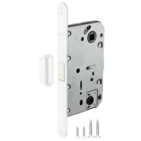 защелка сантехническая FUARO Magnet M96WC-50 WH-19 96мм бесшумная магнитная белый защелка сантехническая punto l72 50 cp