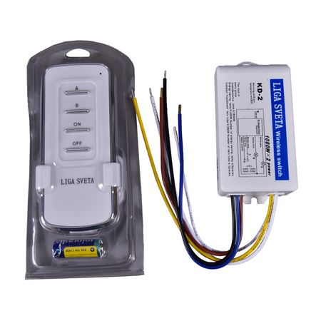 пульт управления LIGA SVETA 2 канала 220В 1000Вт на канал