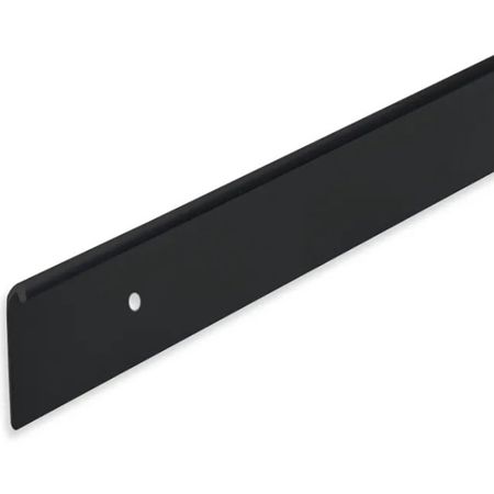 планка торцевая R1 НЕВСКИЙ ЛАМИНАТ 38мм чёрная алюминий планка для столешниц невский ламинат 25мм торцевая открытая нерж глянцевая