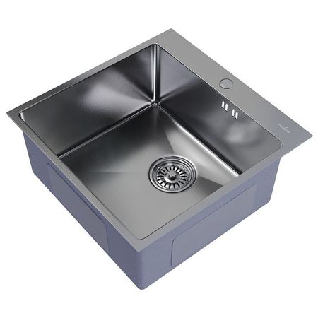 мойка настольного монтажа MIXLINE PRO 500х500х200мм сатин нержавеющая сталь мойка настольного монтажа mixline pro 500х500х200мм графит нержавеющая