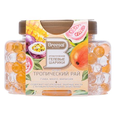 освежитель воздуха BREESAL Тропический рай гелевые шарики 160мл ные шарики из пенопласта celadon 2 10 мм