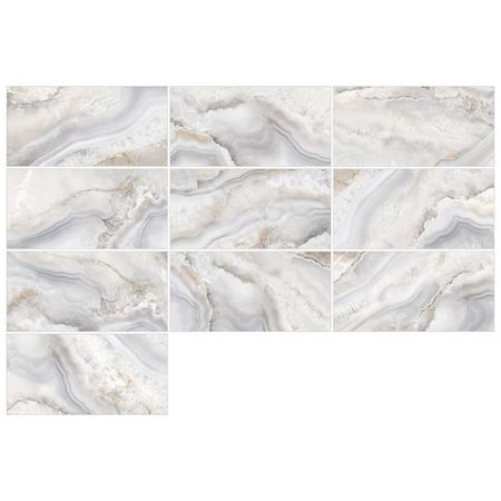 керамогранит LCM Agate Pheonix 60х120 полированный серый