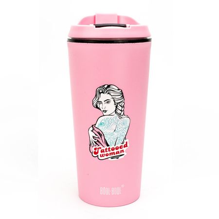 термостакан WOWBOTTLES The witty series 350мл с крышкой полипропилен микс цвета