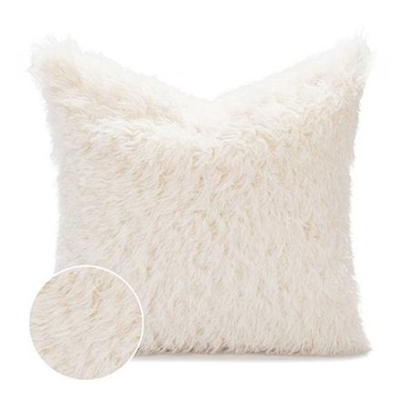 наволочка декоративная TODELIA Теплота 45х45см белая, арт. HPW0105A-A декоративная наволочка canirica белая 45x45 см