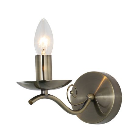 бра ESCADA Кантата 1х40Вт Е14 бронза