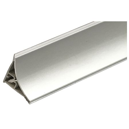 плинтус алюм. для столешниц вогнутый гладкий 3,05м плинтус гладкий сращ пгс 40 2200х40х28мм б с