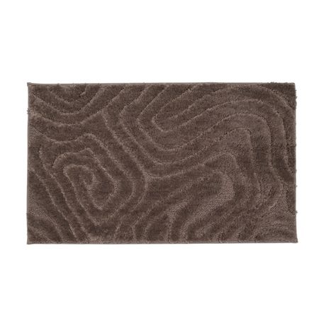 коврик для ванной VITARTA Песчаные дюны 50х80см коричневый