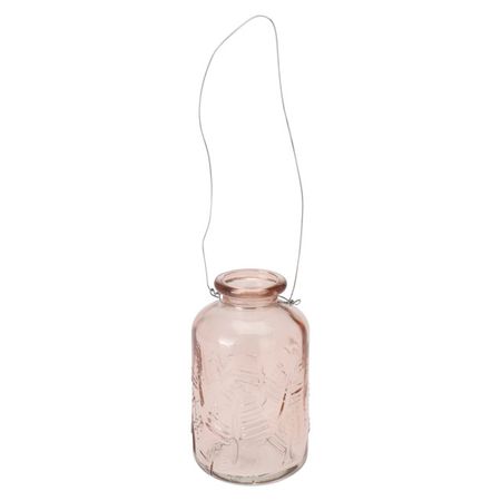 ваза KOOPMAN 10см стекло в ассортименте с металлической ручкой подвеска maxijoy сова 10см стекло