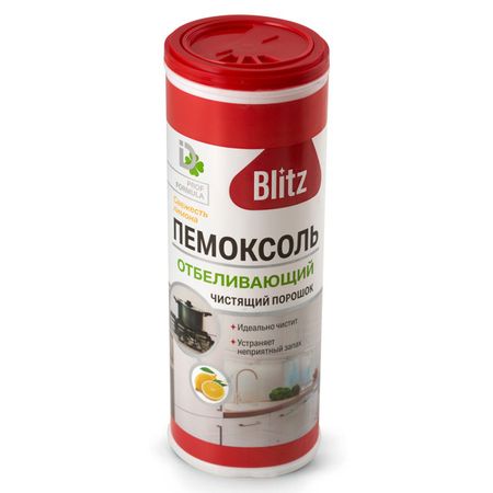 средство чистящее BLITZ Prof Пемоксоль Отбеливающий Лимон 400г терафлю экстра лимон порошок для приг раствора для приема вн саше 4шт