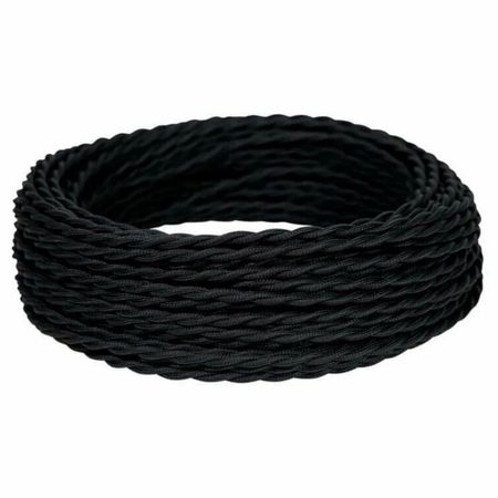 кабель витой BIRONI 3х2,5мм 50м матовый черный кабель витой bironi 2х1 5мм 10м матовый капучино