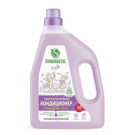 кондиционер для белья SYNERGETIC Лавандовое поле 1,5л готический постер два призрака в поле